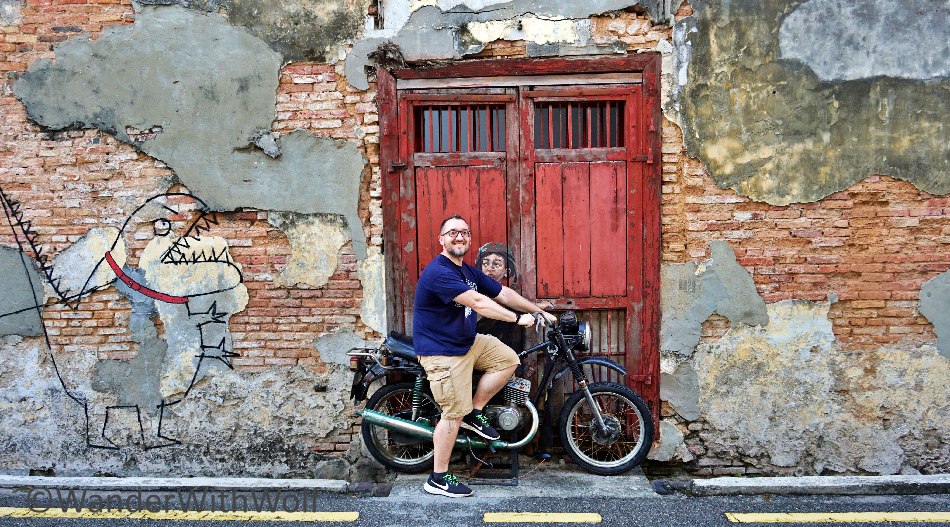 Street Art in George Town, Penang, Malaysia. Foto: wanderwithwolf