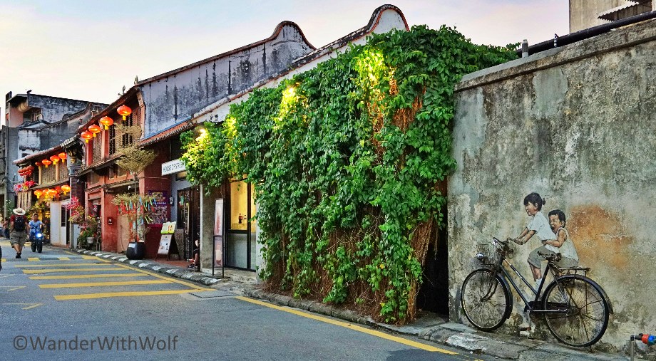 Street Art in George Town, Penang, Malaysia. Foto: wanderwithwolf
