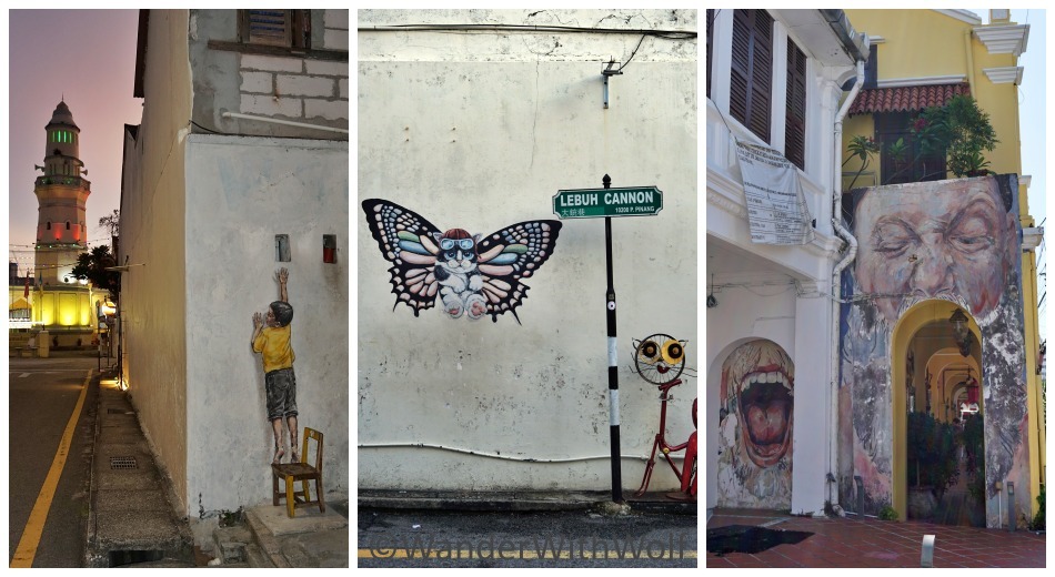 Street Art in George Town, Penang, Malaysia. Foto: wanderwithwolf
