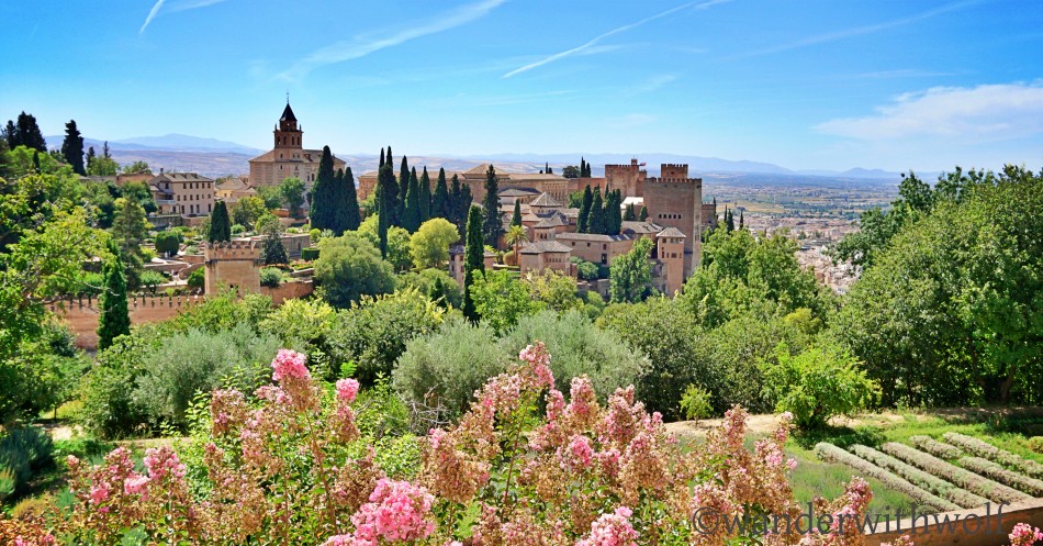 Die Alhambra in Granada, Spanien. Foto: wanderwithwolf