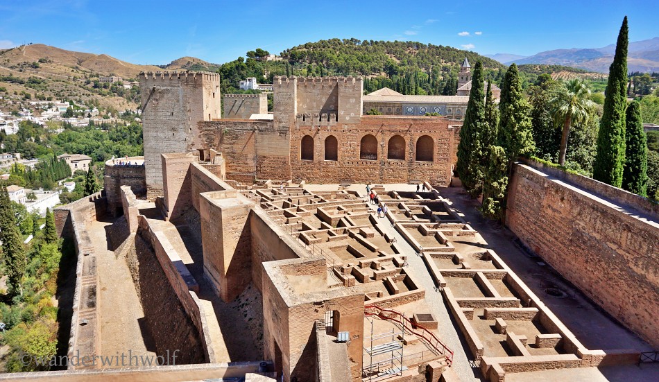 Die Alhambra in Granada, Spanien. Foto: wanderwithwolf