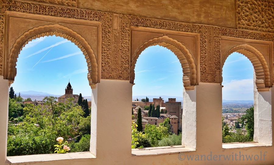 Die Alhambra in Granada, Spanien. Foto: wanderwithwolf