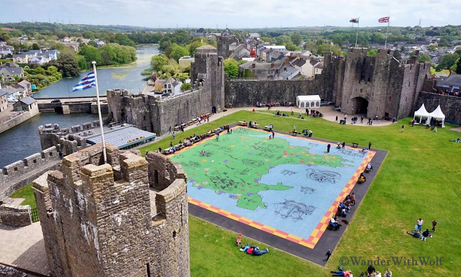 Ruinen in Wales. Foto: wanderwithwolf