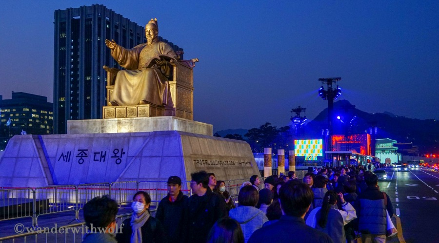 Beim BTS-Arirang-Konzert in Seoul, Korea. Foto: wanderwithwolf