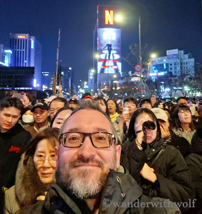 Beim BTS-Arirang-Konzert in Seoul, Korea. Foto: wanderwithwolf