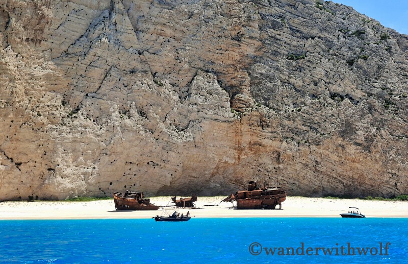 Kurs auf das Schiffswrack von Zakynthos: Per Boot zur Navagio-Bucht, Griechenland. Foto: wanderwithwolf